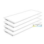 1X4 FT BackLit Panel (4 Pack) Wattage 20W, 30W, 40W, 3CCT Switch, 120-277V, 0-10V Dimmable UL/FCC/DLC