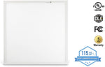LED Panel Troffer Light 2x2 LED with EM Battery Backup 27W Dimmable Edge-Lit Flat Panel (2 PACK )