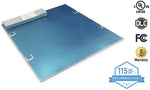 LED Panel Troffer Light 2x2 LED with EM Battery Backup 27W Dimmable Edge-Lit Flat Panel (2 PACK )