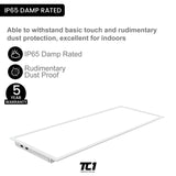 2X4 FT BackLit Panel (4 Pack) Wattage 30W/40W/50W, 3CCT Switch, 120-277V, 0-10V Dimmable, UL FCC & DLC Listed