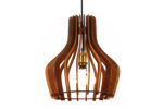 Rocco Reclamied Wooden Pendant Chandelier - Design Color Warm Summer